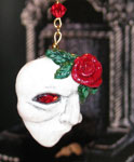 Phantom Mask with Rose necklace